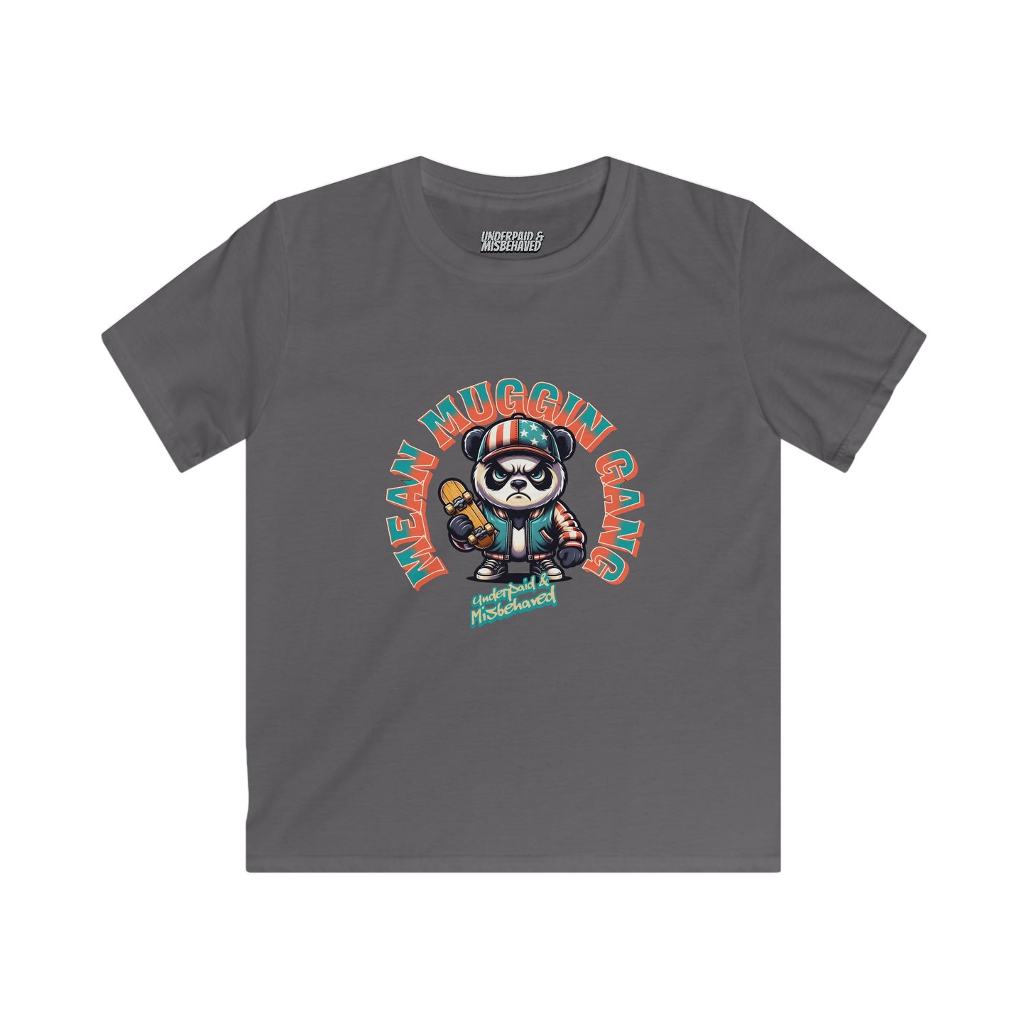 Kids Mean Muggin Softstyle Tee