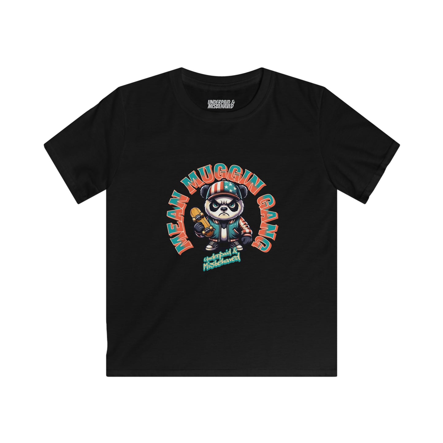 Kids Mean Muggin Softstyle Tee