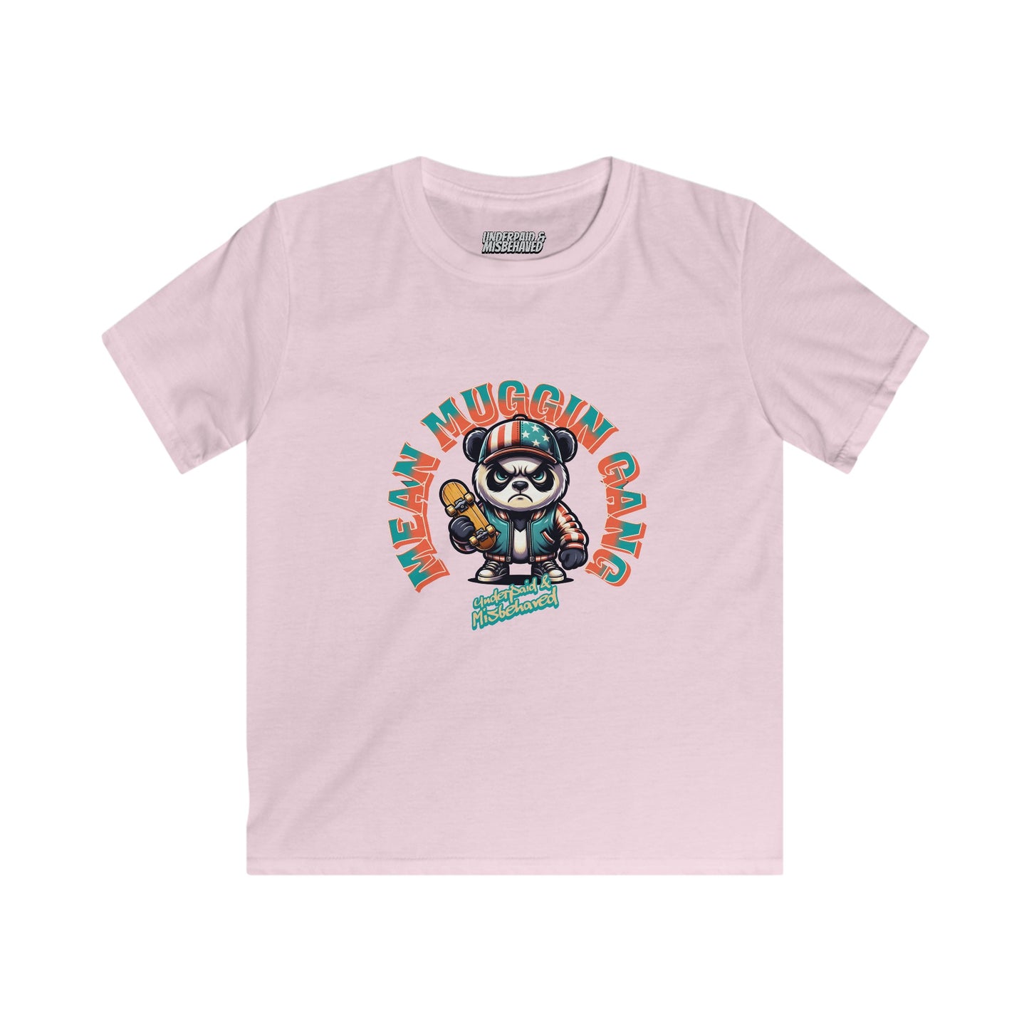 Kids Mean Muggin Softstyle Tee