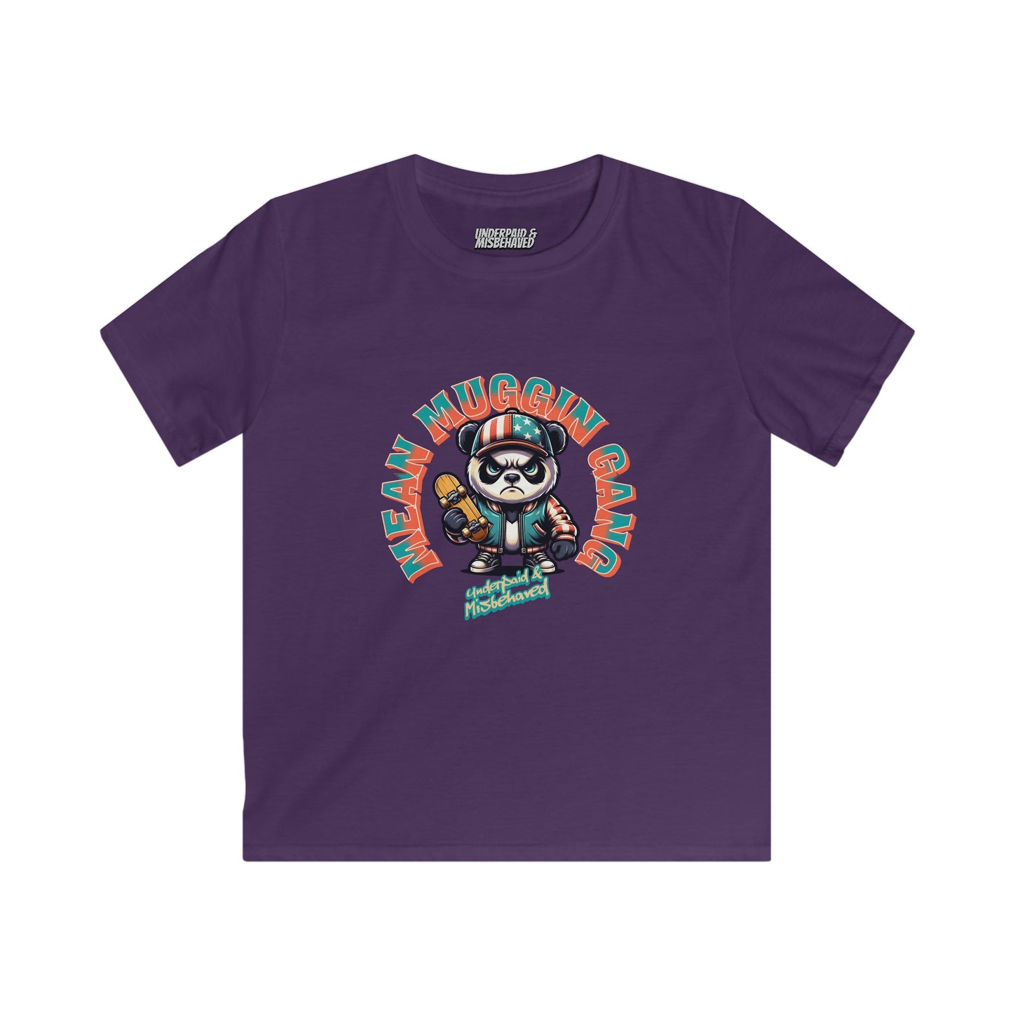 Kids Mean Muggin Softstyle Tee