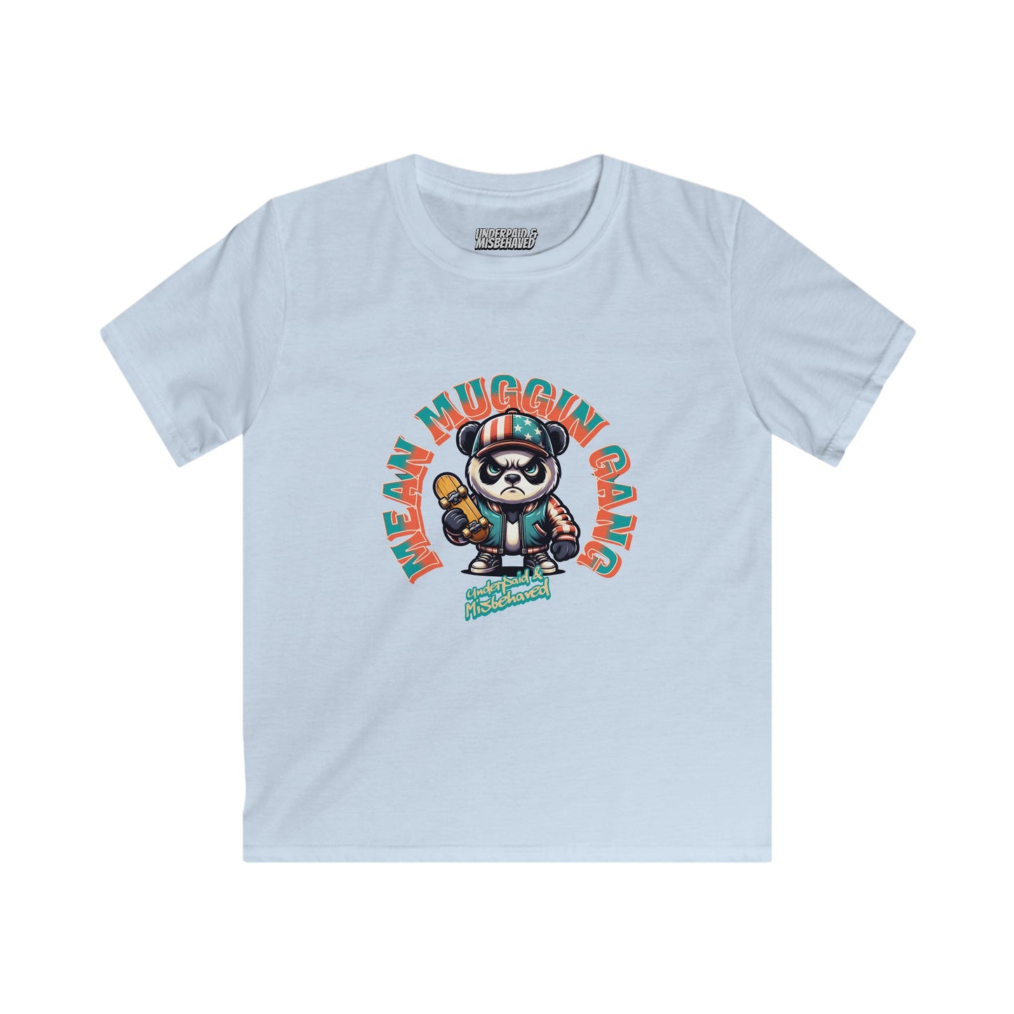 Kids Mean Muggin Softstyle Tee